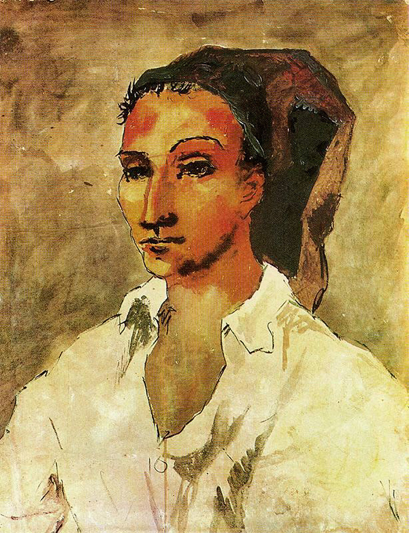 Picasso Bust of woman 1906